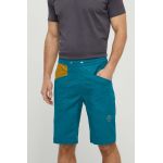 LA Sportiva pantaloni scurti Bleauser barbati, culoarea verde, N62733732