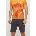 LA Sportiva pantaloni scurti Flatanger barbati, culoarea gri, F39900903