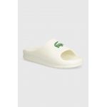 Lacoste papuci Serve 2.0 Synthetic femei, culoarea bej, cu platforma, 46CFA0028