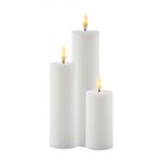 Sirius set de lumanari led Smilla 3-pack