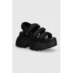 Steve Madden sandale Voltzer femei, culoarea negru, cu platforma, SM11003056
