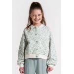 Coccodrillo bluza copii culoarea verde, modelator