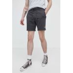 Hollister Co. pantaloni scurti barbati, culoarea gri