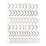 Abtibild pentru unghii Black 1572