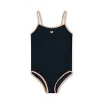Konges Sløjd costum de baie dintr-o bucată pentru copii culoarea albastru marin