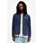 AllSaints jacheta de bumbac ROTHWELL JACKET culoarea albastru marin, de tranzitie, MA506Z