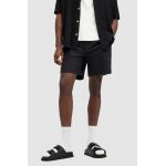 AllSaints pantaloni scurti de baie WARDEN SWIMSHORT barbati, culoarea negru, M011WA