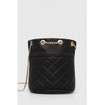 Answear Lab poseta de piele culoarea negru