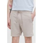Hollister Co. pantaloni scurti barbati, culoarea bej