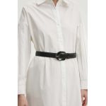 Answear Lab curea de piele femei, culoarea negru