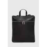 Answear Lab ghiozdan de piele femei, culoarea negru, mare, neted