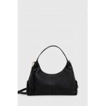 Answear Lab poseta de piele culoarea negru