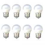 Set 8 Becuri Drimus Led E27 Lumina Calda 4W DLF 3040