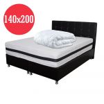 Set Saltea Super Lux Ortopedica Iris 140x200x26 plus Pilota microfibra iarna 180x200