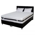Set Saltea Superortopedica Tulip 140x200x30 plus 2 perne microfibra 50x70 plus Husa hipoalergenica