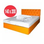 Set saltea Neptun Memory Pocket Comfort 140x200 plus pilota microfibra iarna 180x200