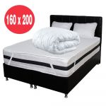 Set Avantaj saltea superortopedica Tulip 160x200x30 plus 2 perne 50 x70 plus Husa plus Pilota microfibra iarna 180x200