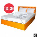 Set Avantaj saltea Zeus Memory Comfort Dodolut 140x200 plus 2 perne plus Husa plus Pilota iarna microfibra 180x200