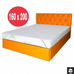 Set Saltea Zeus Memory Comfort Dodolut 160x200 plus husa hipoalergenica