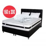 Set Avantaj Saltea Memory foam Crin 160x200x25 plus 2 perne plus Husa hipoalergenica plus Pilota iarna microfibra 180x200