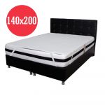Set Saltea Memory Foam cu arcuri Azalee 140x200x25 plus husa hipoalergenica