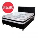 Set Saltea Memory Foam cu arcuri Azalee 140x200x25 plus pilota vara microfibra 180x200