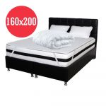 Set Saltea Memory Foam cu arcuri Azalee 160x200x25 plus 2 perne plus Husa hipoalergenica plus Pilota vara microfibra 180x200