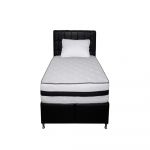 Set Saltea Super Lux Ortopedica 90x190x26 Iris plus 1 perna microfibra 50x70