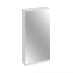 Dulap baie cu oglinda CS Monde - 40 cm, suspendat, gri
