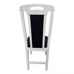 Scaun living SB Tim alb/negru