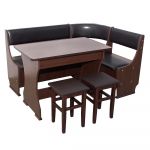 Grup coltar bucatarie Mioara wenge Stejar