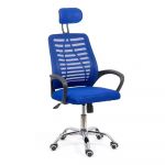 Scaun birou mesh cu tetiera OFF 335 Negru