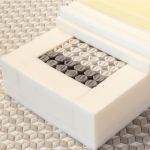 Saltea cu arcuri impachetate individual, Neptun Memory Pocket Comfort 140x200x30cm, husa detasabila 3D, fermitate medie