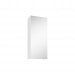 Corp Baie Zed, Suspendat, 1 Usa, cu oglinda, Alb, 30 x 22 x 72 cm