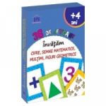 36 de jetoane - Invatam cifre, semne matematice, multimi, figuri geometrice (+4 ani)