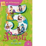 5 Povesti pe si-la-be (verde, cu 70 autocolante)