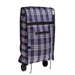 Carucior Piata Master 55x32x14 cm 1.1 kg roti pliabile alb/albastru