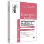 Teste-grila, minispete pentru examenele de admitere in profesiile juridice. Drept procesual civil. Editia a 4-a - Andreea Ciurea