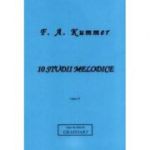 10 studii melodice. Violoncel - Friedrich August Kummer