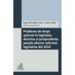 Probleme de drept aparute in legislatia, doctrina si jurisprudenta penala ulterior reformei legislative din 2014 - Eugen Gheorghe Crisan, Hunor Kádár