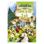 Lupul si cei 7 iezi - Stiu sa citesc cu litere mari de tipar