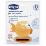 Termometru de baie Chicco, forma de peste, Orange, 0luni+