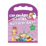Coloram si lipim autocolante. Exercitii simpatice