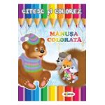 Citesc si colorez: Manusa colorata