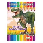 Citesc si colorez: Tainele dinozaurilor