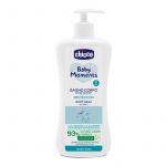 Gel de dus fara lacrimi Chicco Baby Moments Protection, 750ml, 0 luni+