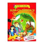 Alba ca Zapada si cei sapte pitici. Povesti cu puzzle