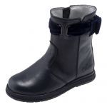 Cizme piele copii Caordy, albastru, 66157-61P