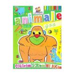 Animale de la Zoo - Coloram, scriem, ne jucam