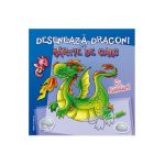 Deseneaza dragoni cu hartie de calc